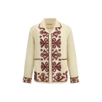 Beige Hemp Pattern Shirt