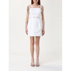 Beige Polyester Casual Dress