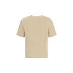 Beige Cotton T-Shirt