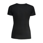 Black Cotton Women's T-Shirt