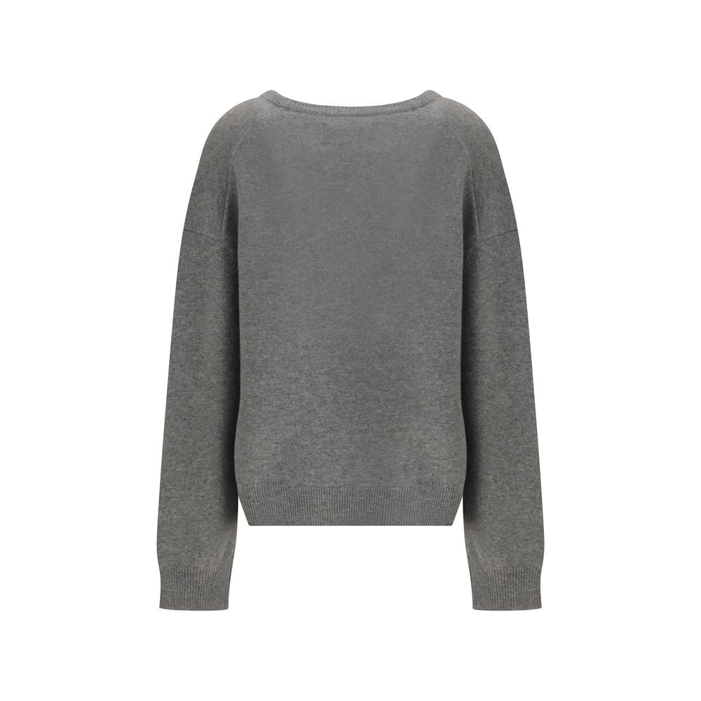 Gray Cashmere Sweater