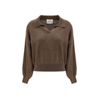 Brown Cashmere Sweatshirt