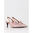 Multicolor Leather High Heel Pumps