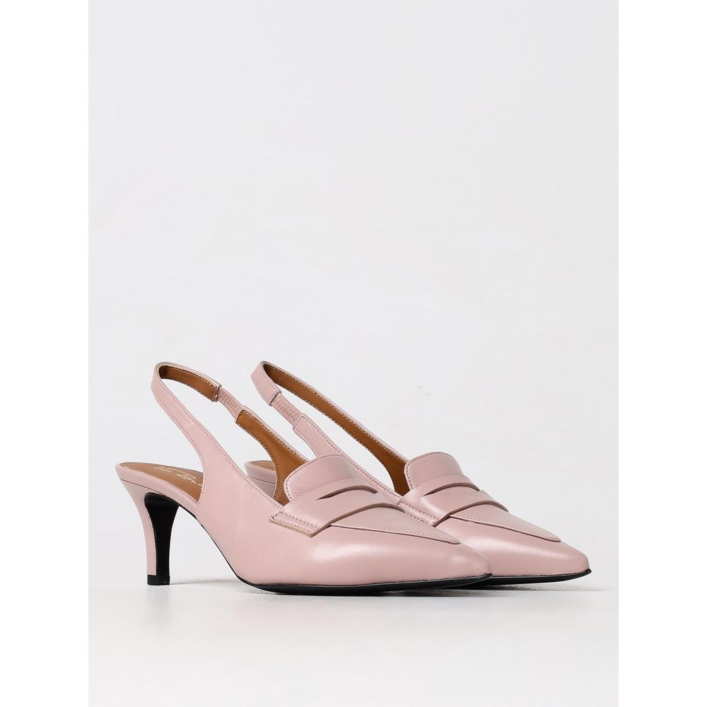 Multicolor Leather High Heel Pumps