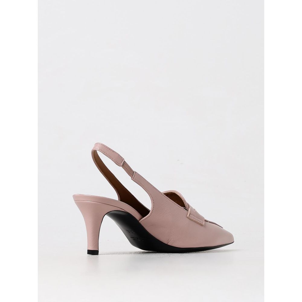 Multicolor Leather High Heel Pumps