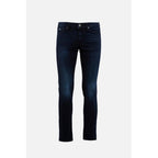 Blue Cotton Slim Fit Jeans