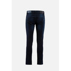 Blue Cotton Slim Fit Jeans