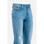 Blue Cotton Jeans Denim
