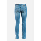 Blue Cotton Jeans Denim
