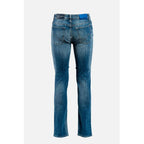 Blue Cotton Jeans Denim