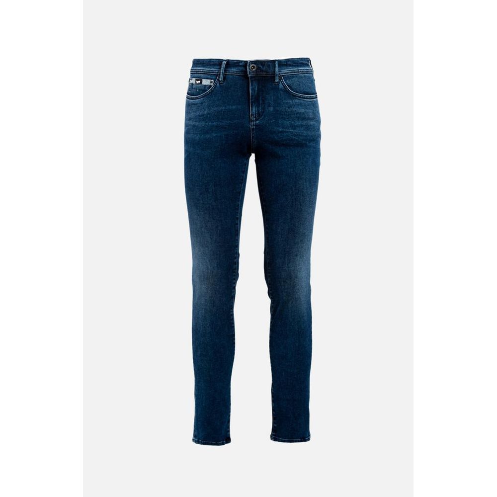 Blue Cotton Jeans Denim
