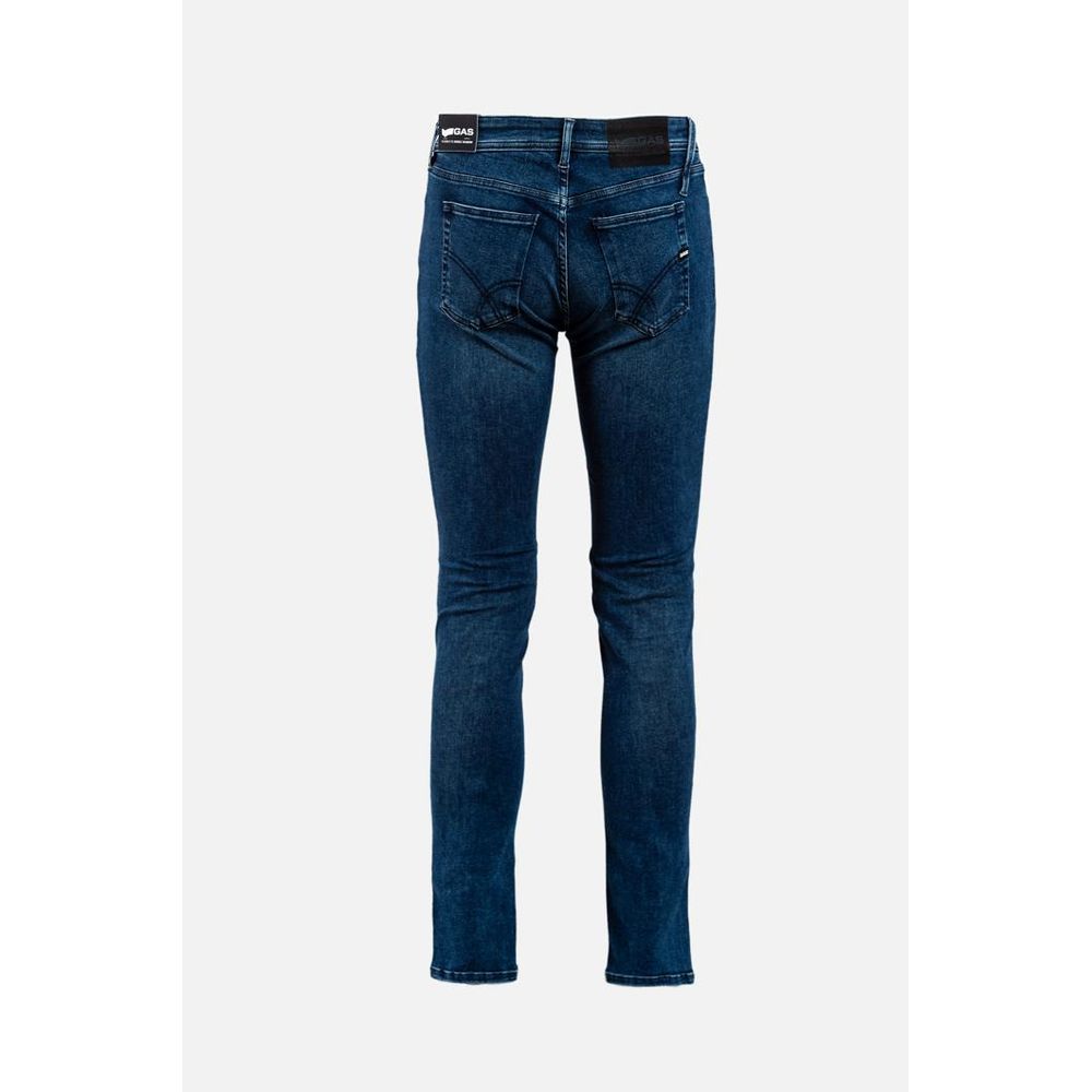 Blue Cotton Jeans Denim