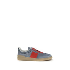 Multicolor Calf Leather Bos Taurus Low Top Sneakers