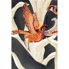 Black Silk Women Scarf