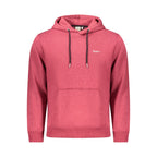 Red Polyester Men's Sweatshirt