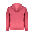 Red Polyester Men's Sweatshirt