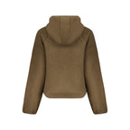 Marrone Polyester Women Sweatshirt
