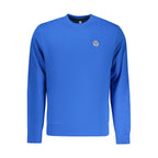 Blue Cotton Mens Sweatshirt
