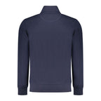 Blue Cotton Men Sweatshirt