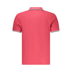 Red Cotton Men Polo