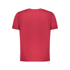 Red Cotton Men T-Shirt