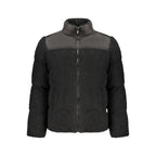 Black Polyester Men's Jacket