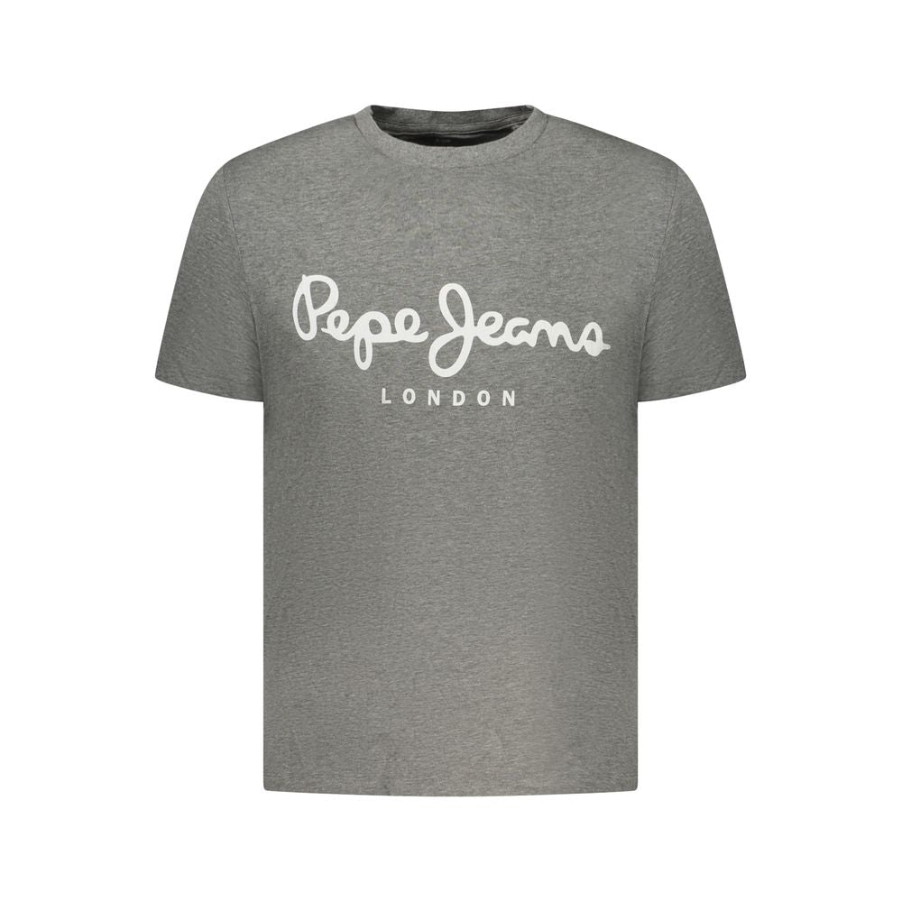 Grigio Cotton Men T-Shirt