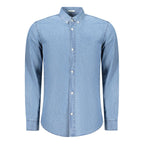 Azzurro Cotton Men Shirt