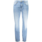 Azzurro Cotton Women's Jeans