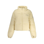 Beige Polyester Women's Jacket