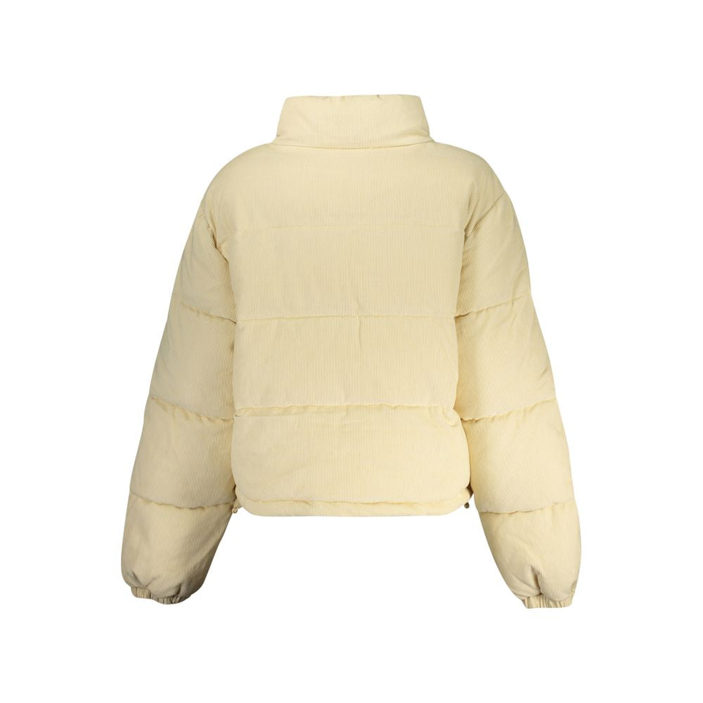 Beige Polyester Women's Jacket