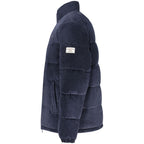 Blue Polyester Men's Jacket