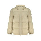Beige Polyester Women's Jacket