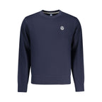 Blue Cotton Men's Sweatshirt