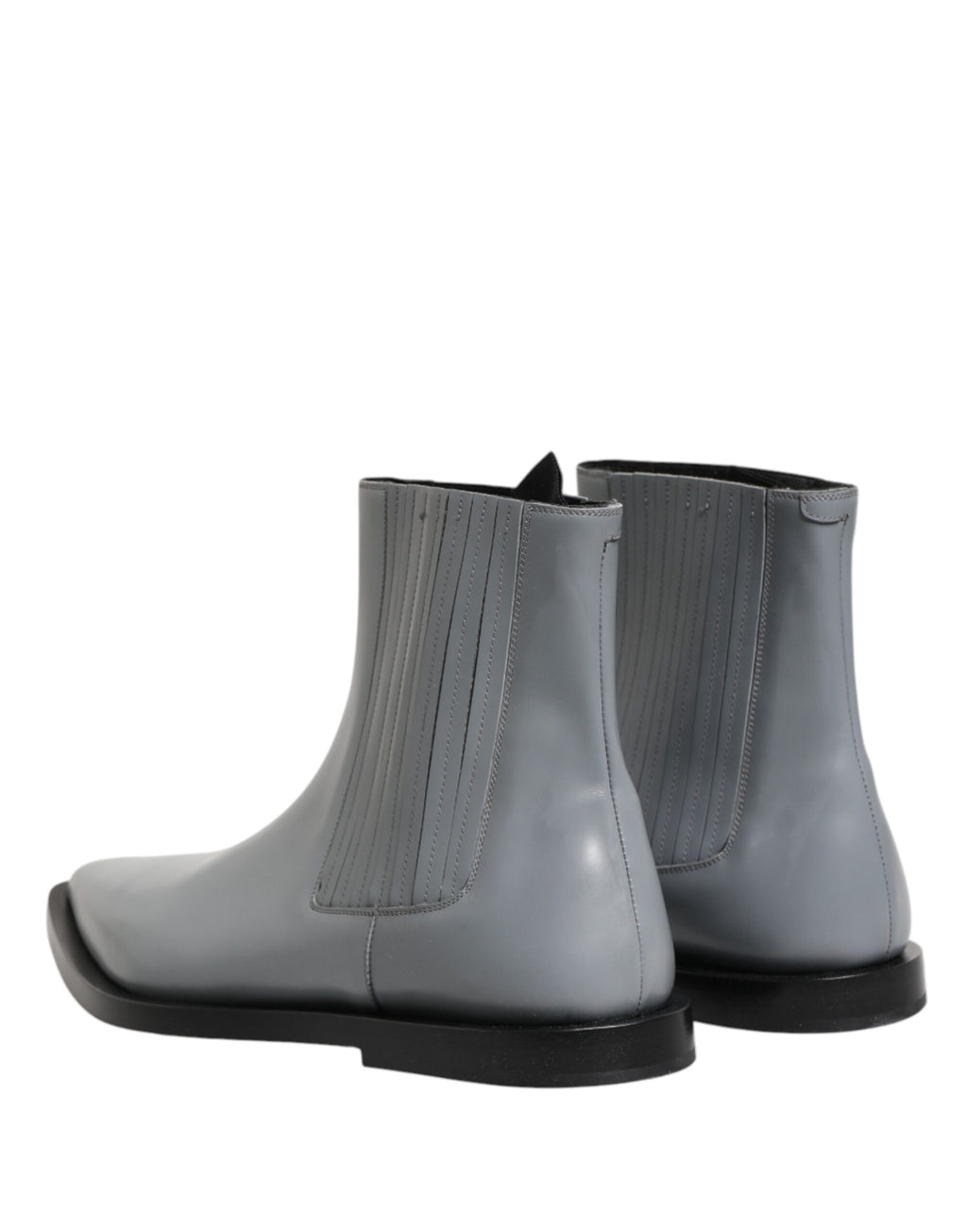 Light Gray Chelsea Short Ankle Boots Shoes