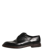 Black Calfskin Leather Oxford Dress Shoes
