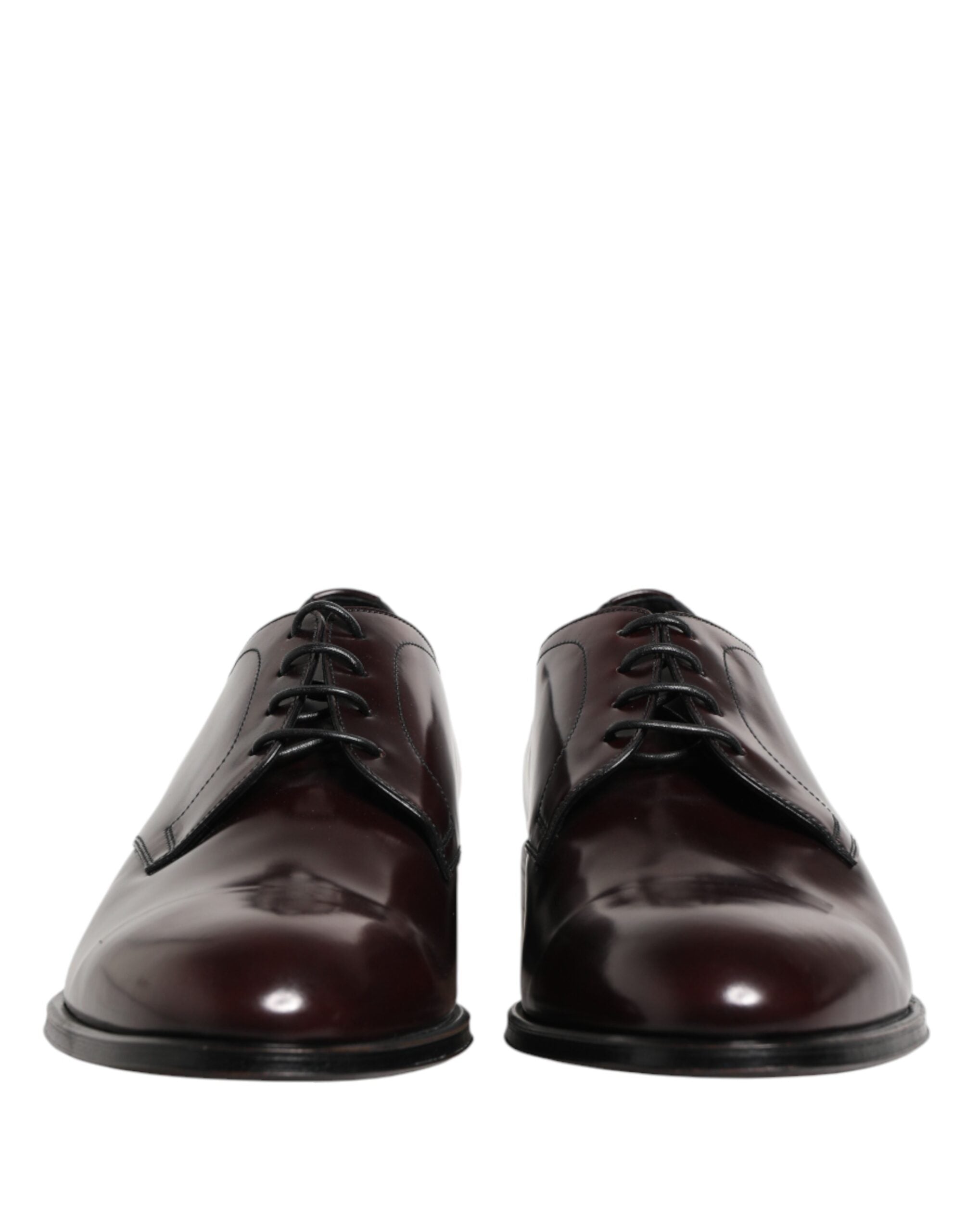Black Lace Up Leather Dress Derby Men Shoes