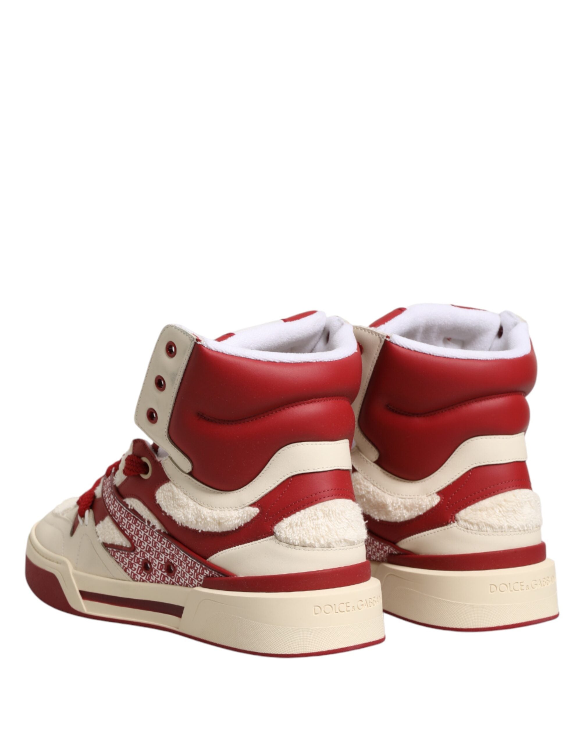 White Red Custom 2.Zero High Top Men Sneakers Shoes
