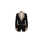 Black Silk Blazer