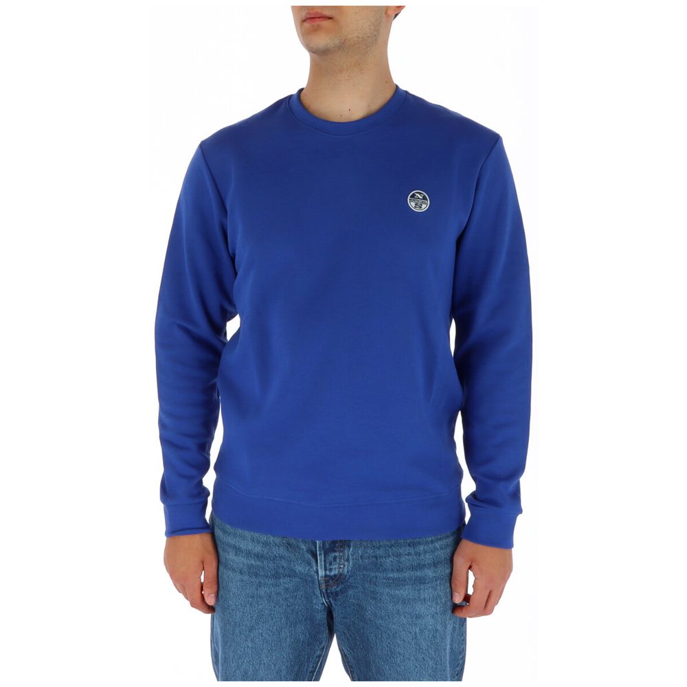Blue Cotton Sweatshirt