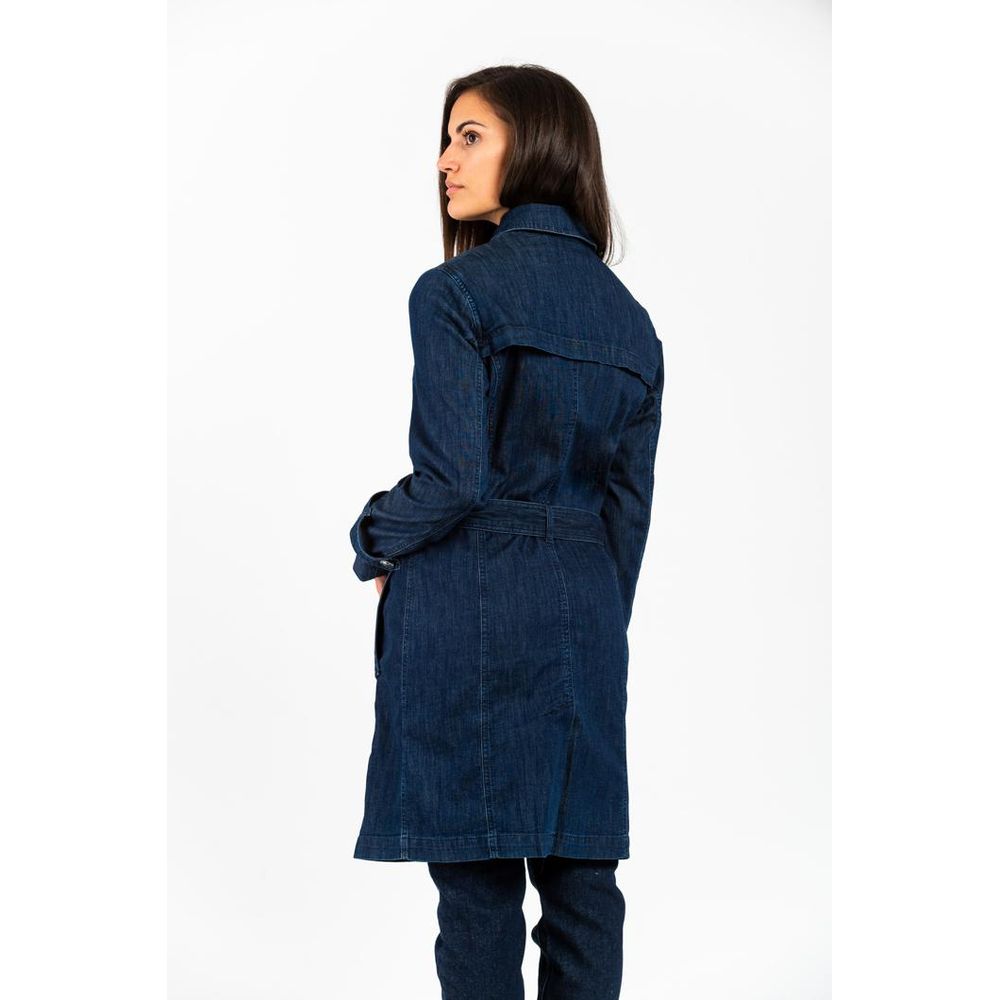 Blue Cotton Denim Jacket