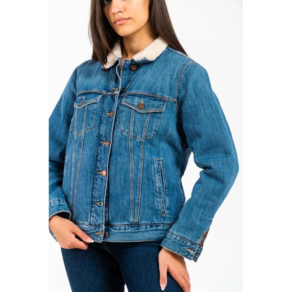 Blue Cotton Denim Jacket