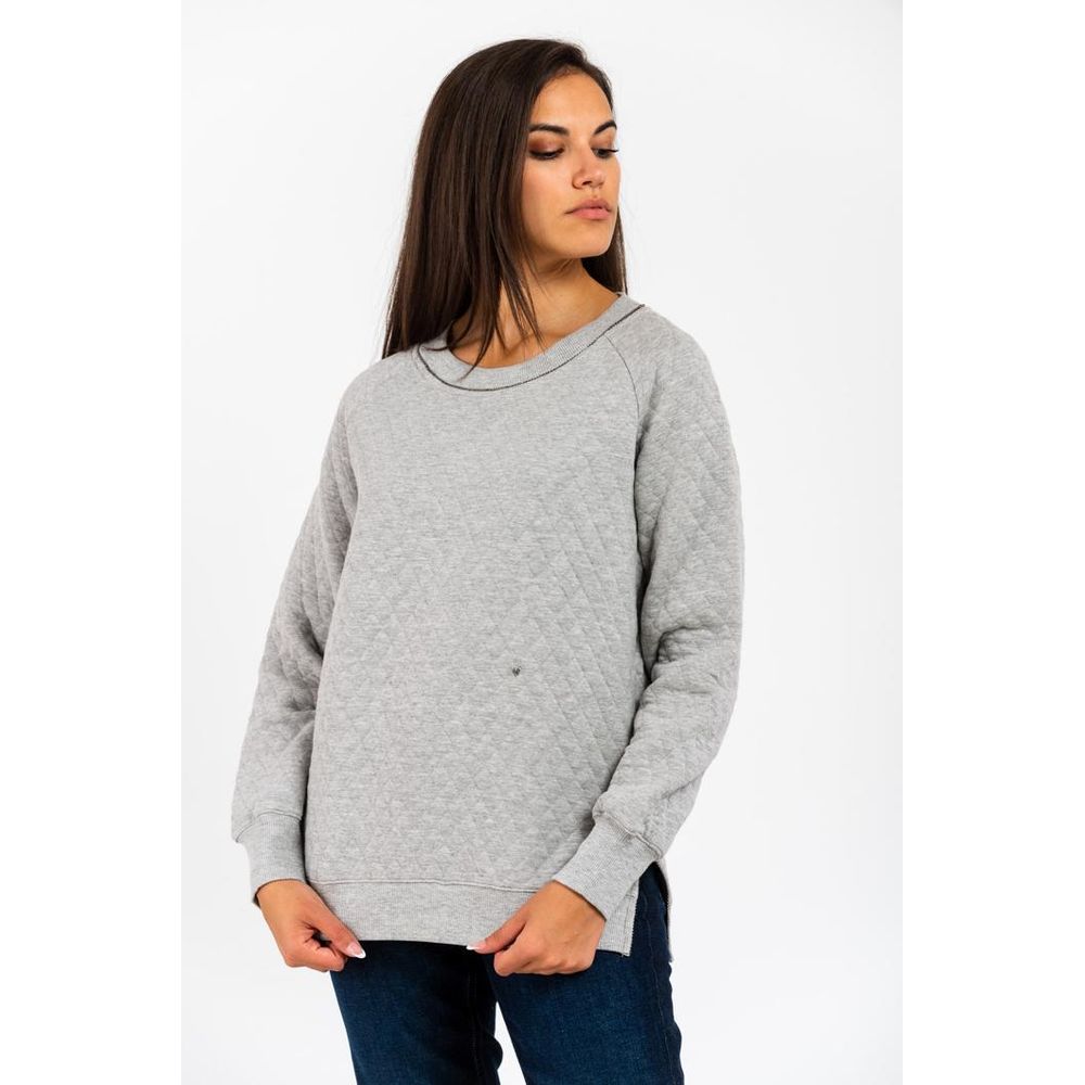 Gray Cotton Sweatshirt