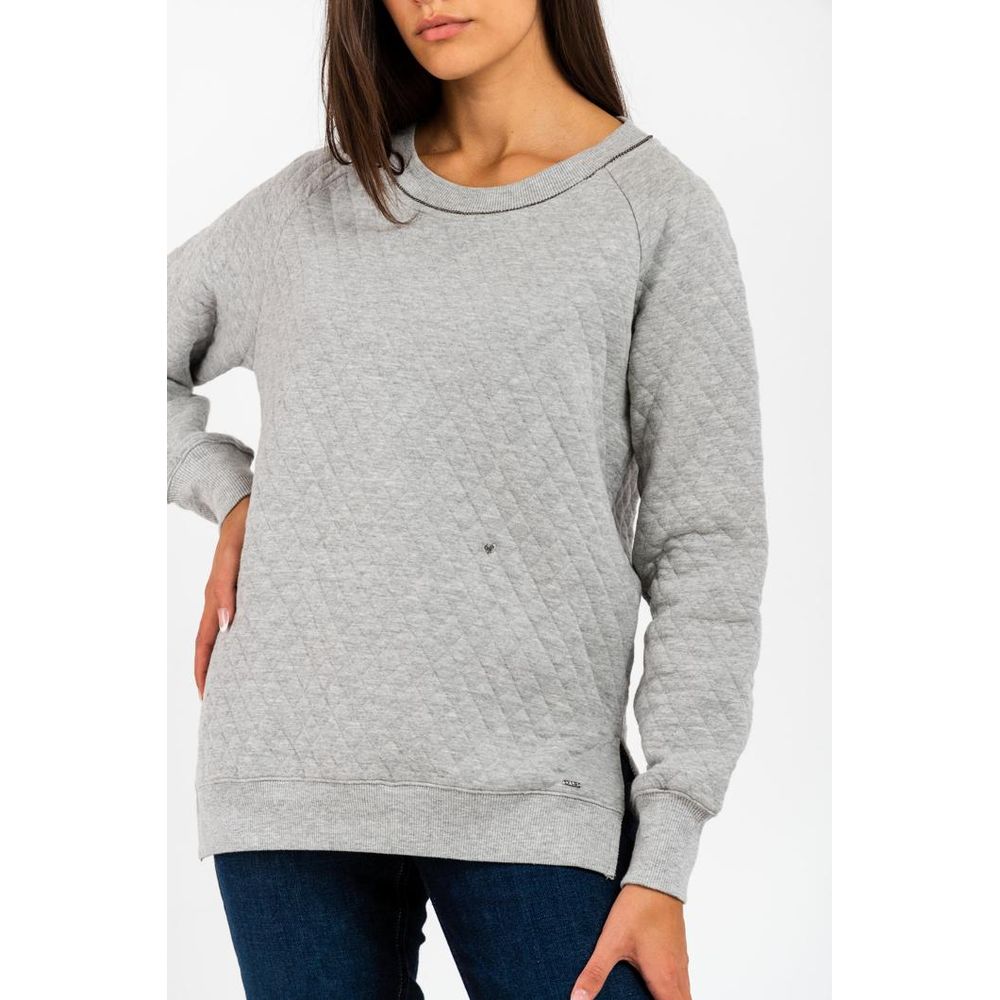 Gray Cotton Sweatshirt