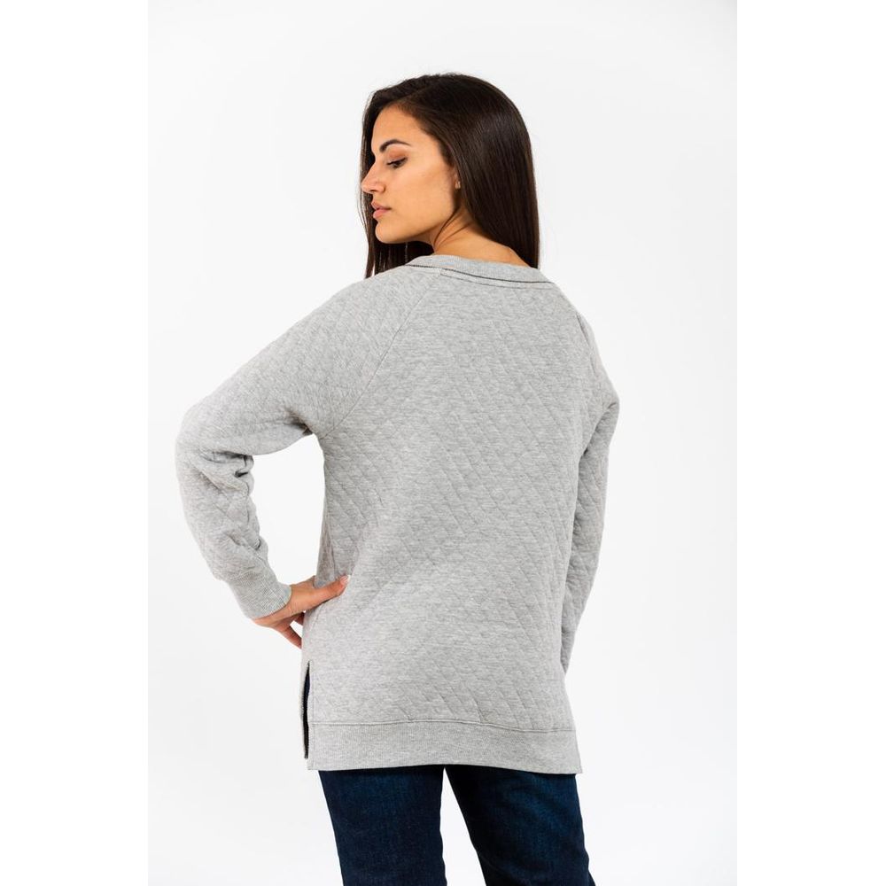 Gray Cotton Sweatshirt