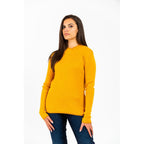 Yellow Wool Sweatshirt