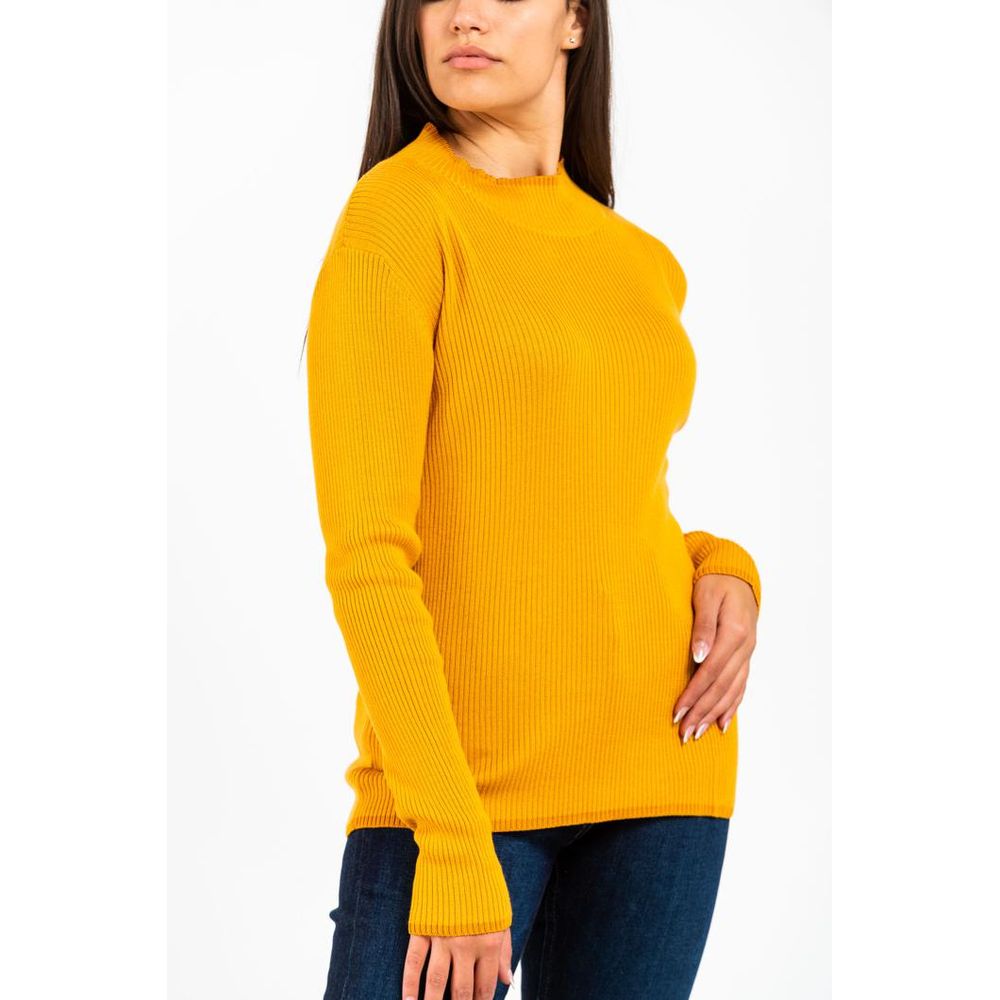 Yellow Wool Sweatshirt