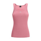 Multicolor Cotton Sleeveles T-Shirt