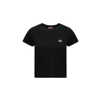 Black Cotton T-Shirt