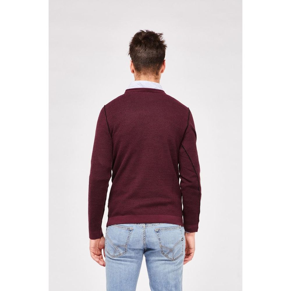 Bordeaux Wool Sweatshirt